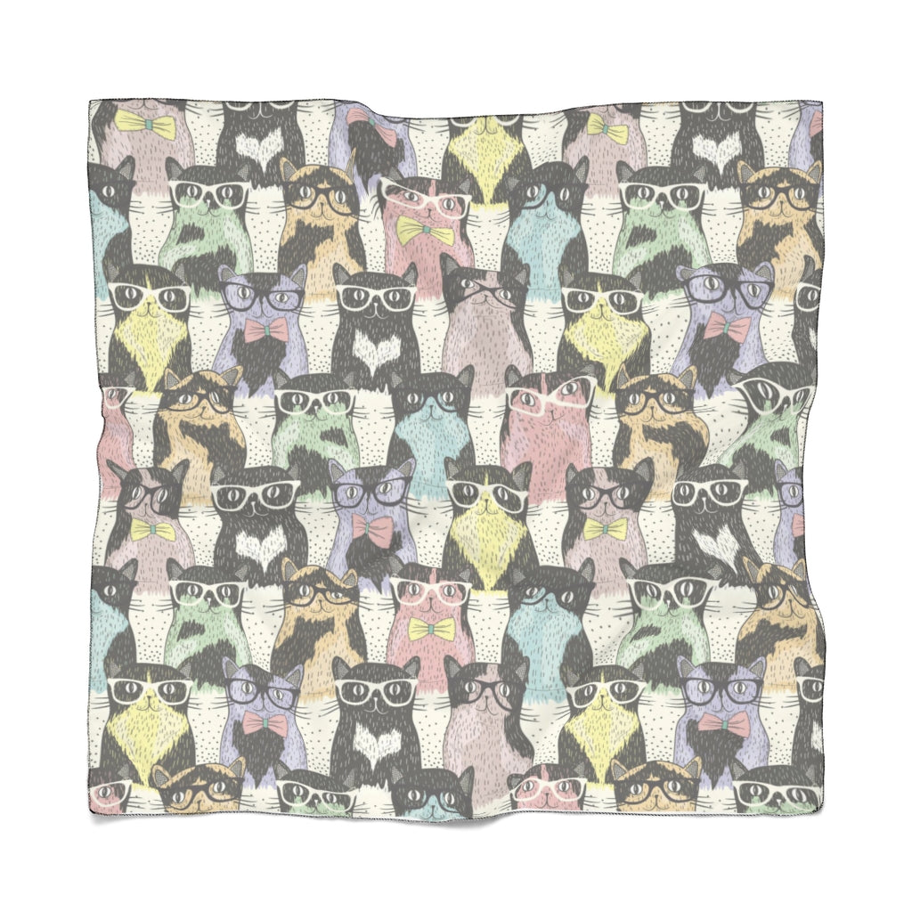 Smarty Cats Chiffon Scarf - 3 Red Rovers