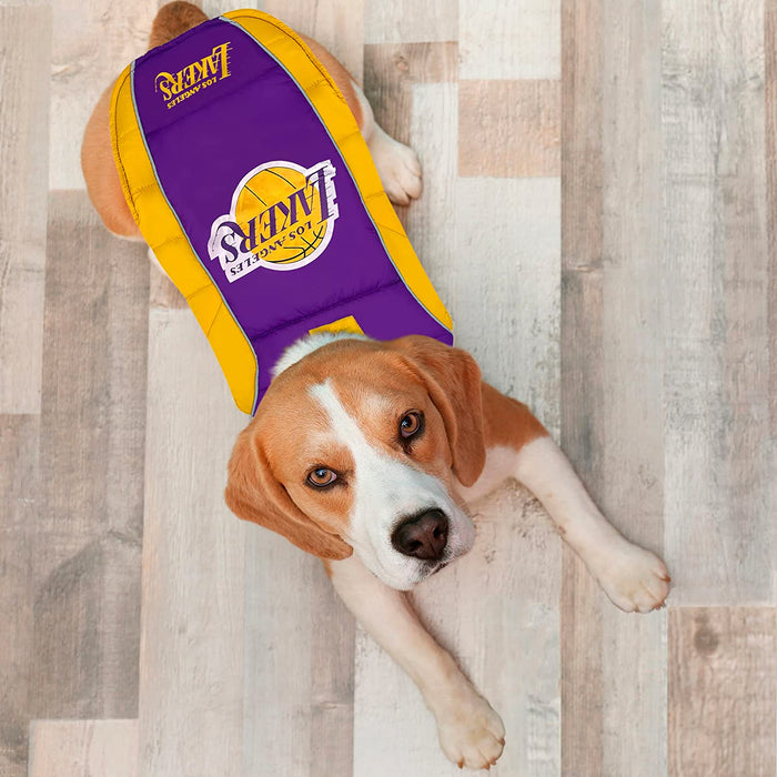 Los Angeles Lakers Game Day Puffer Vest