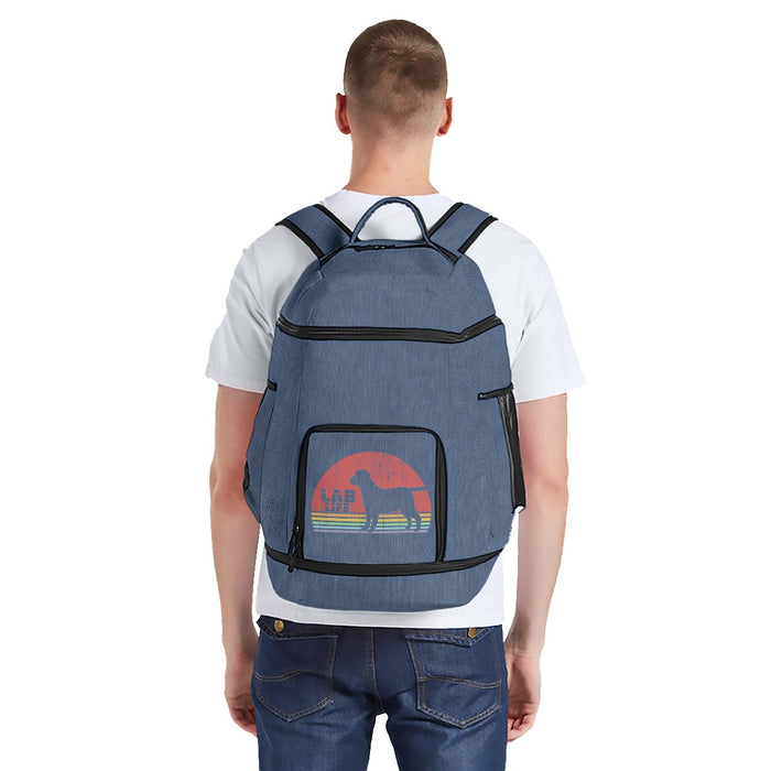 Lab Life Retro Canvas Multifunctional Backpack