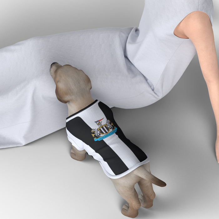 Newcastle United FC 23 Home Inspired Pet Tee (Size XS-Small) - 3 Red Rovers