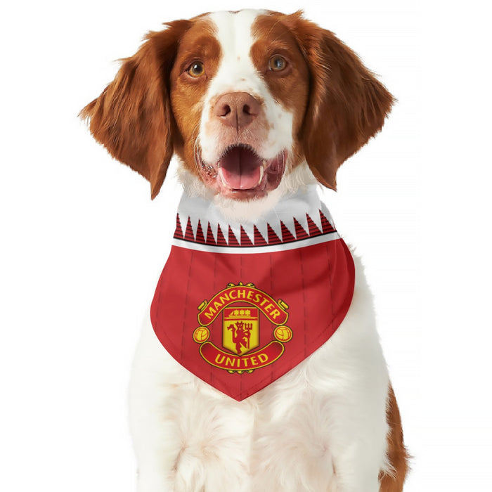 Manchester United FC 23 Home Inspired Premium Bandana - 3 Red Rovers