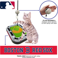 Boston Red Sox Baseball Cat Scratcher Toy