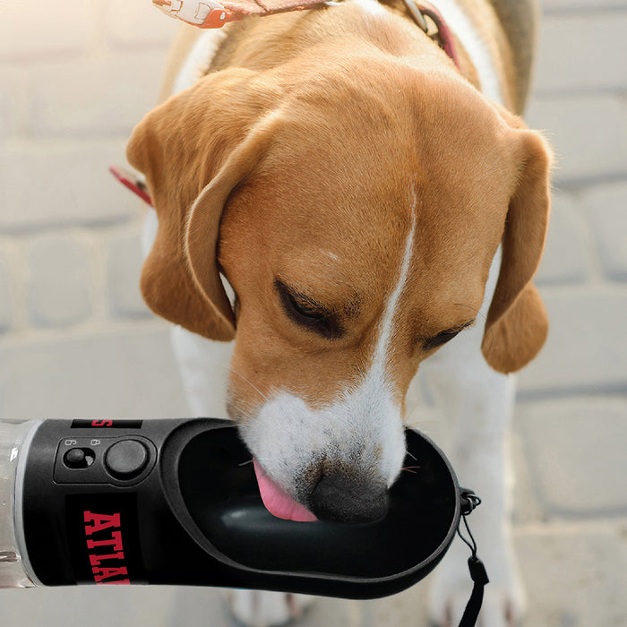 Atlanta Falcons Pet Water Bottle - 3 Red Rovers