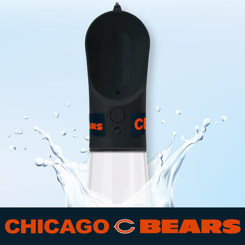 Chicago Bears Pet Water Bottle - 3 Red Rovers