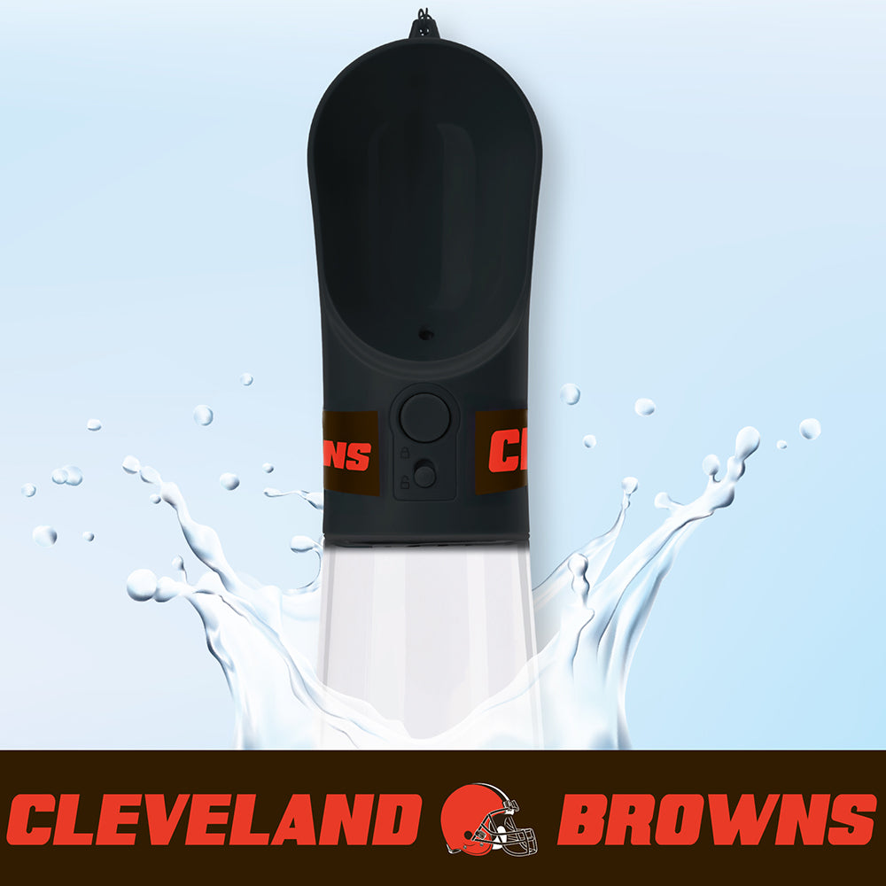 Cleveland Browns Pet Water Bottle - 3 Red Rovers