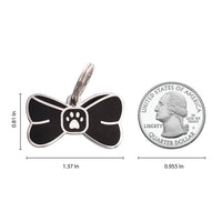 Bowtie Pet ID Tag - 3 Red Rovers