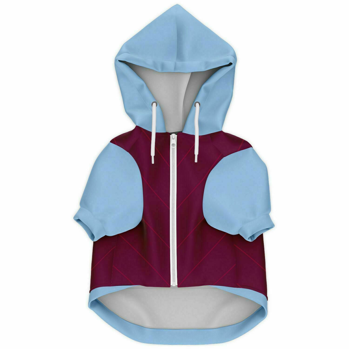 Aston Villa FC 23 Home Inspired Pet Hoodie - 3 Red Rovers
