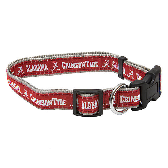 AL Crimson Tide Dog Collar - 3 Red Rovers