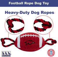 AR Razorbacks Football Rope Toys - 3 Red Rovers