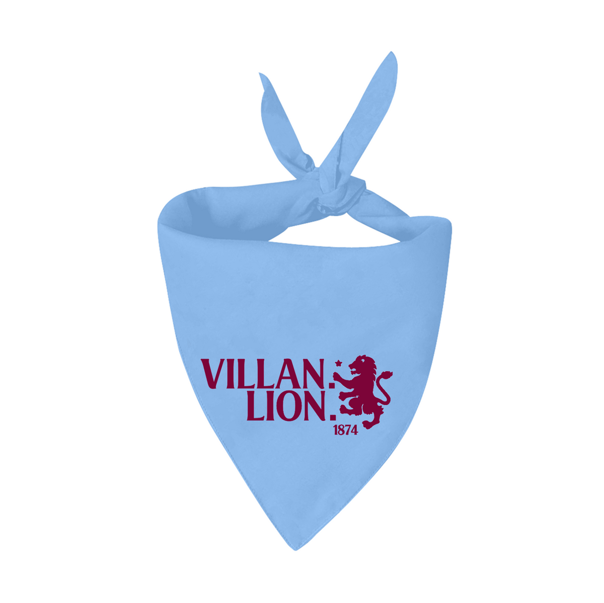 Aston Villa FC Handmade Bandanas - 3 Red Rovers