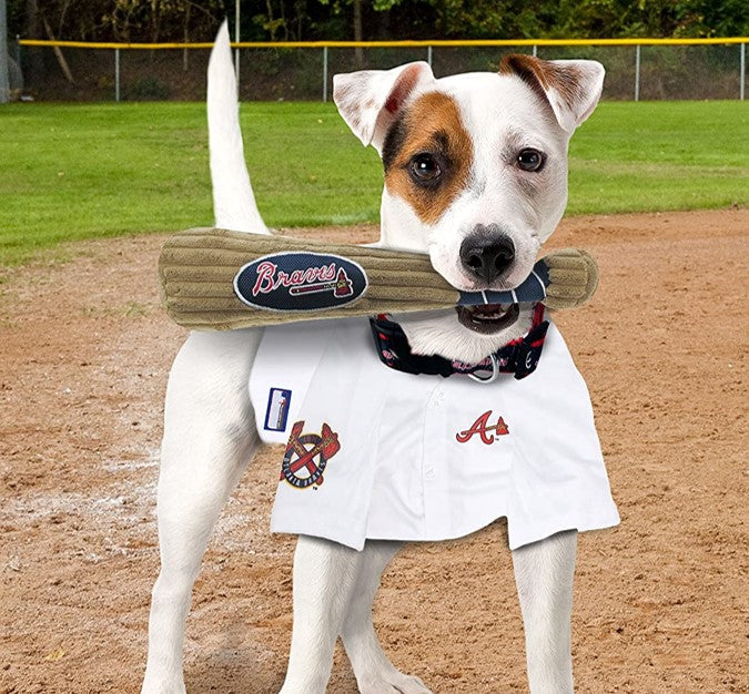 Braves jersey for dogs best sale