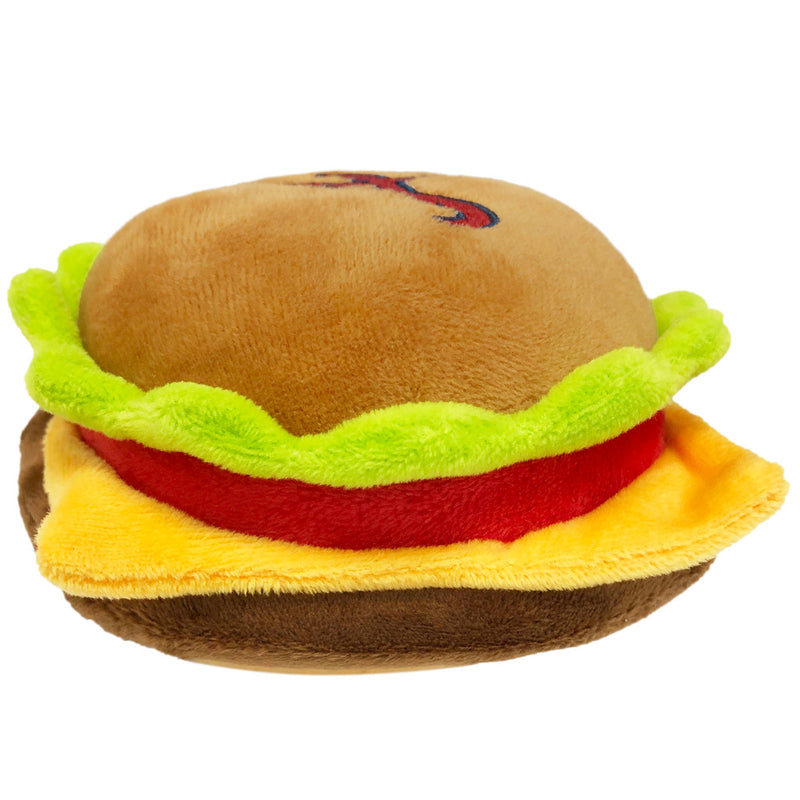 Atlanta Braves Hamburger Plush Toys - 3 Red Rovers