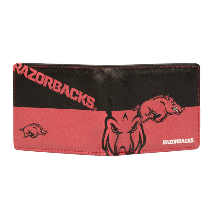 AR Razorbacks Bi-fold Wallet - 3 Red Rovers