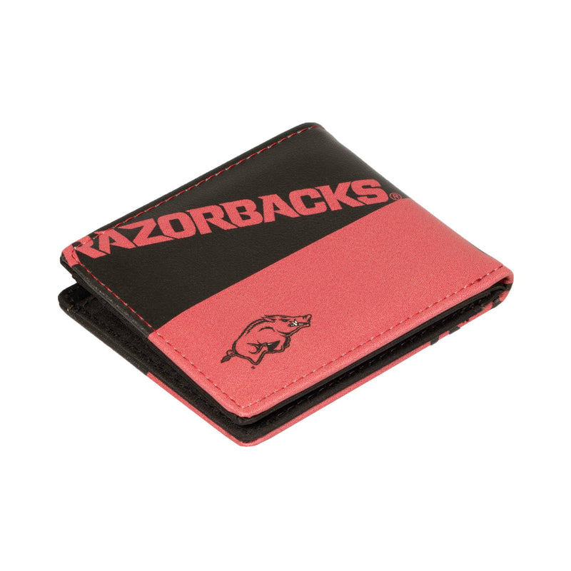 AR Razorbacks Bi-fold Wallet - 3 Red Rovers