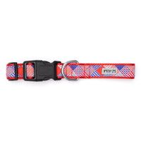 Americana Collection Dog Collar or Leads - 3 Red Rovers