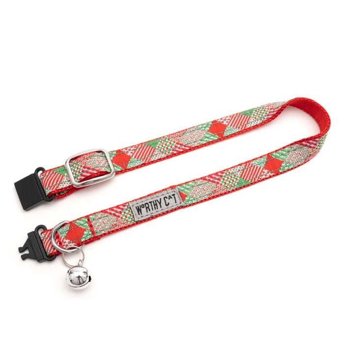 Americana Holiday Cat Collar - 3 Red Rovers