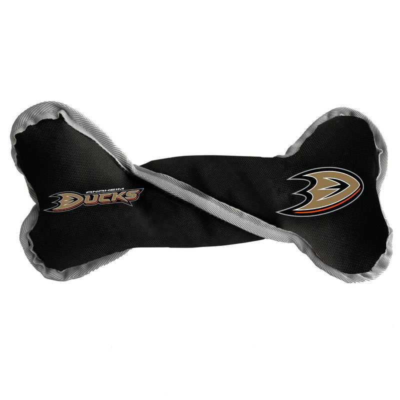 Anaheim Ducks Pet Tug Bone - 3 Red Rovers