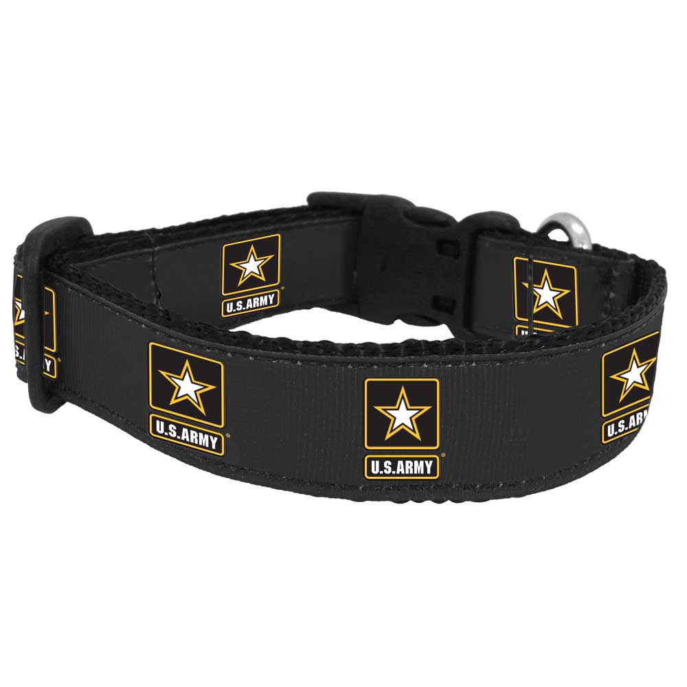 US Army Dog Collar - 3 Red Rovers