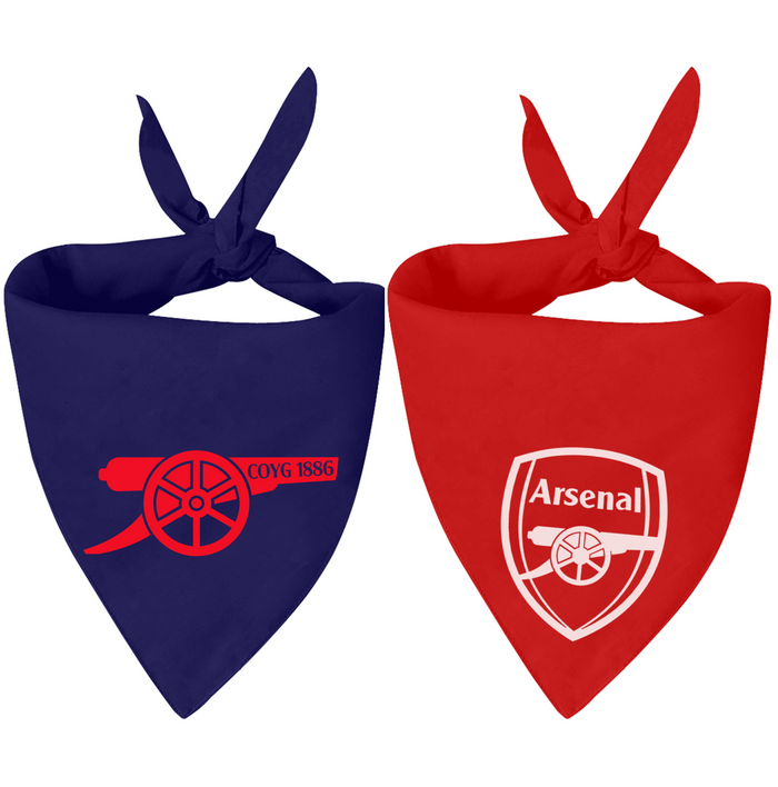 Arsenal FC Handmade Bandanas