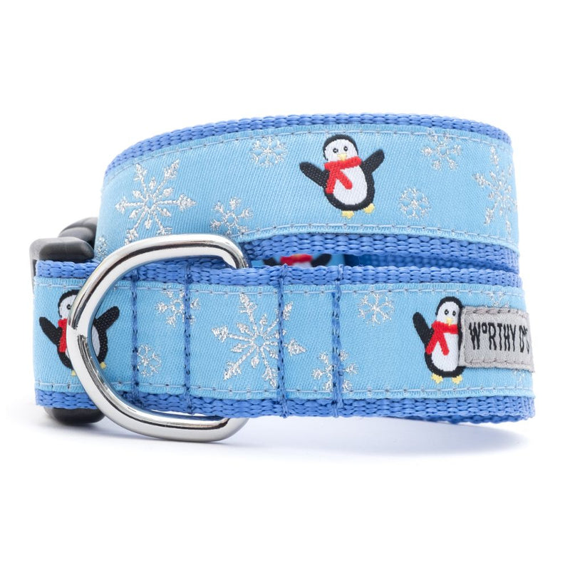 Big Chill Penguin Dog Collar - 3 Red Rovers
