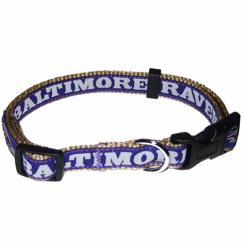 Baltimore Ravens Dog Collar or Leash - 3 Red Rovers