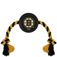 Boston Bruins Puck Rope Toys - 3 Red Rovers