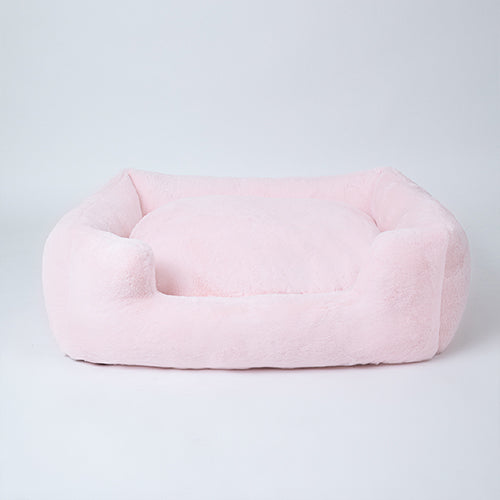 Big Baby Handmade Pet Bed - Ice Pink - 3 Red Rovers