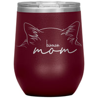 Birman Cat Mom Wine Tumbler - 3 Red Rovers