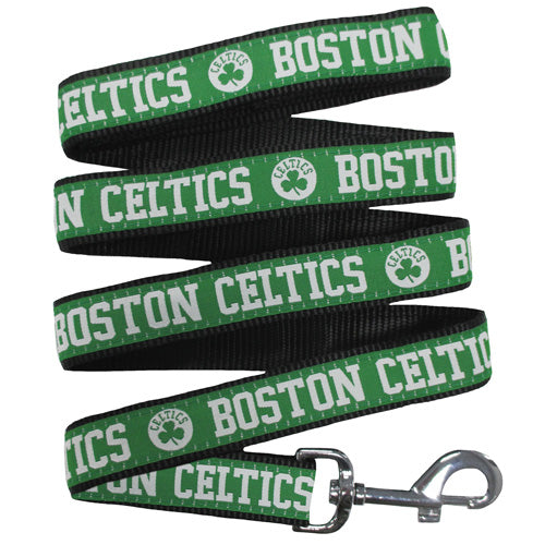 Boston Celtics Dog Collar and Leash - 3 Red Rovers