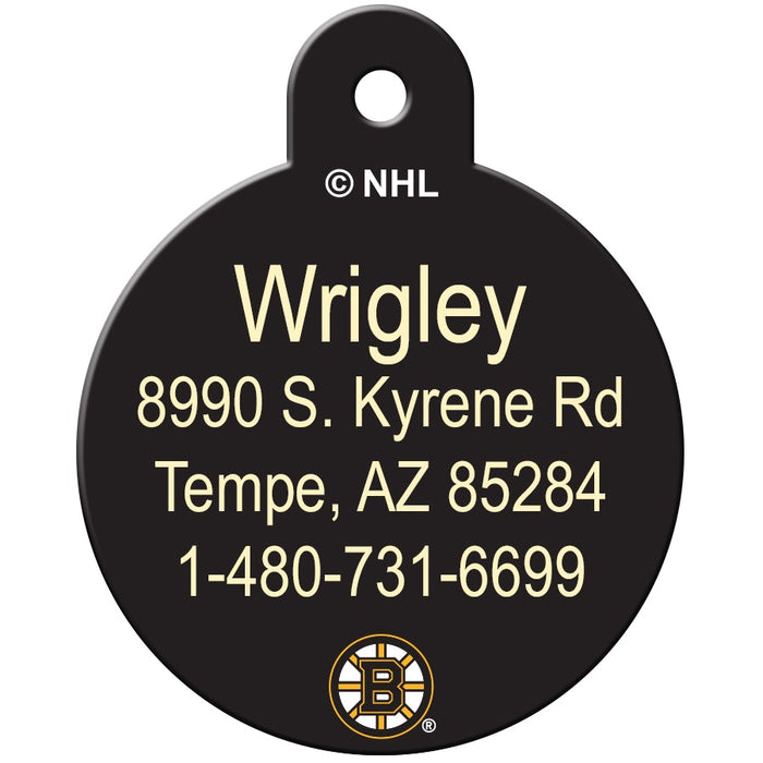 Boston Bruins Pet ID Tag - 3 Red Rovers