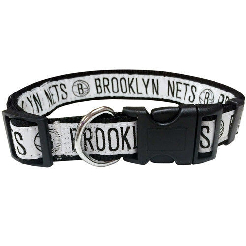 Brooklyn Nets Dog Collar and Leash - 3 Red Rovers