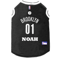 Brooklyn Nets Pet Jersey - 3 Red Rovers