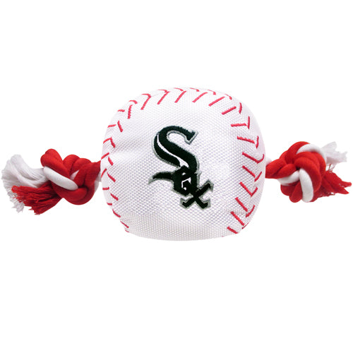 Chicago White Sox Baseball Rope Toys - 3 Red Rovers