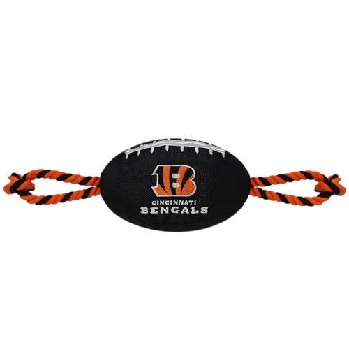 Cincinnati Bengals Football Rope Toys - READY TO SHIP – 3 Red Rovers