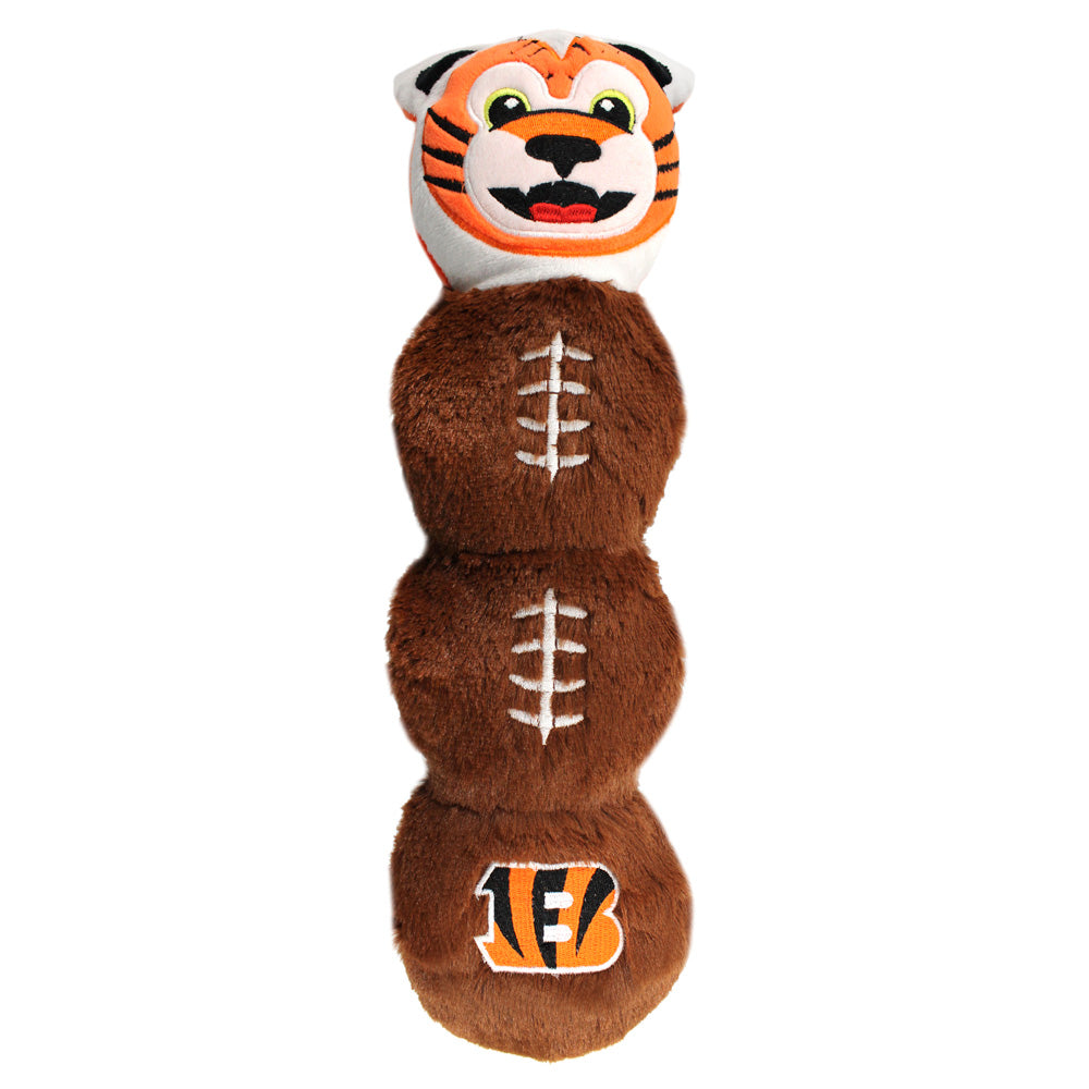 Cincinnati Bengals Mascot Long Pet Toys - 3 Red Rovers