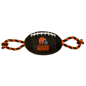 Cleveland Browns Football Rope Toys - 3 Red Rovers