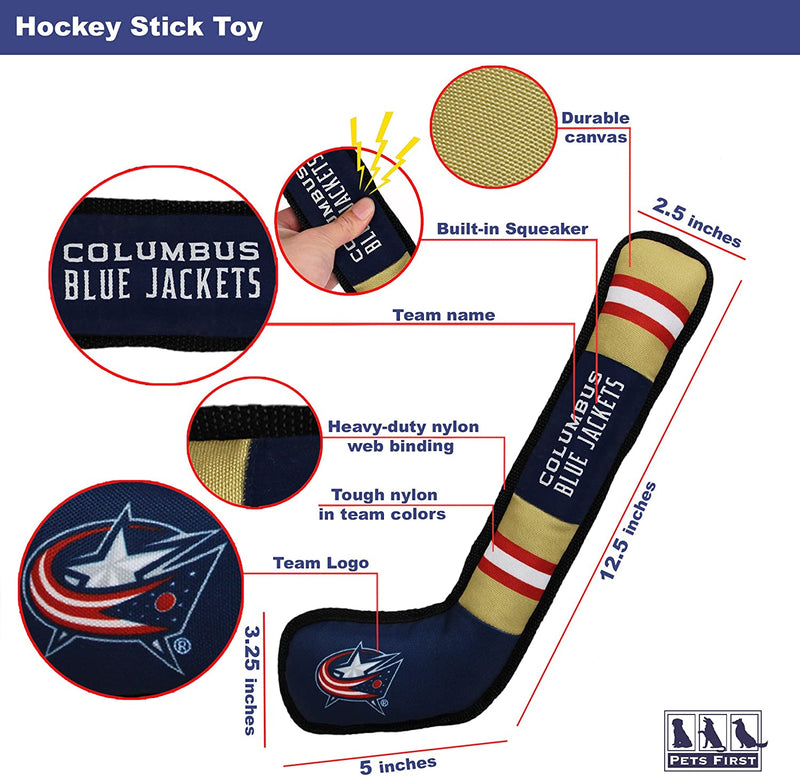 Columbus Blue Jackets Hockey Stick Toys - 3 Red Rovers