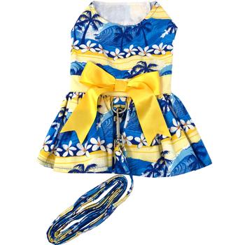 Catching Waves Harness Dress with Leash - 3 Red Rovers