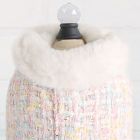 Chanel Tweed Handmade Pet Coat - Candy - 3 Red Rovers