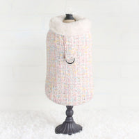 Chanel Tweed Handmade Pet Coat - Candy - 3 Red Rovers