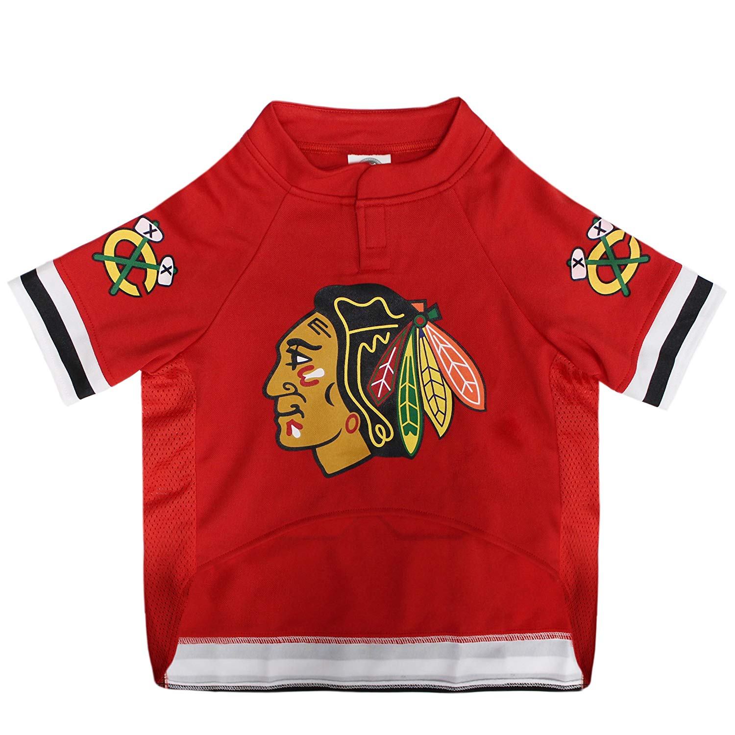 Chicago blackhawks jersey sales for dogs