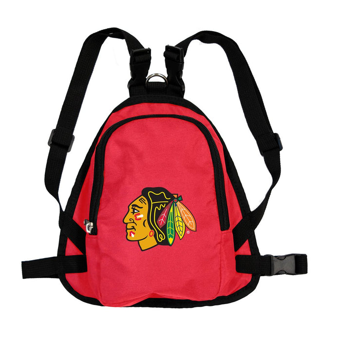 Chicago Blackhawks Pet Mini Backpack - 3 Red Rovers