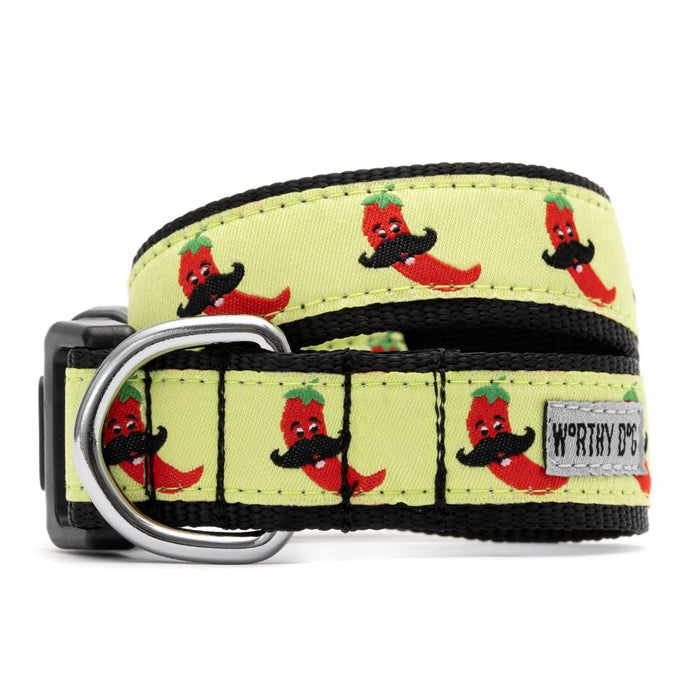 Chili Pepper Collection Dog Collar or Leads - 3 Red Rovers