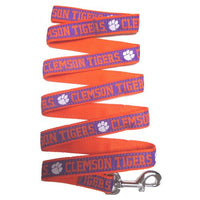 Clemson Tigers Dog Leash - 3 Red Rovers
