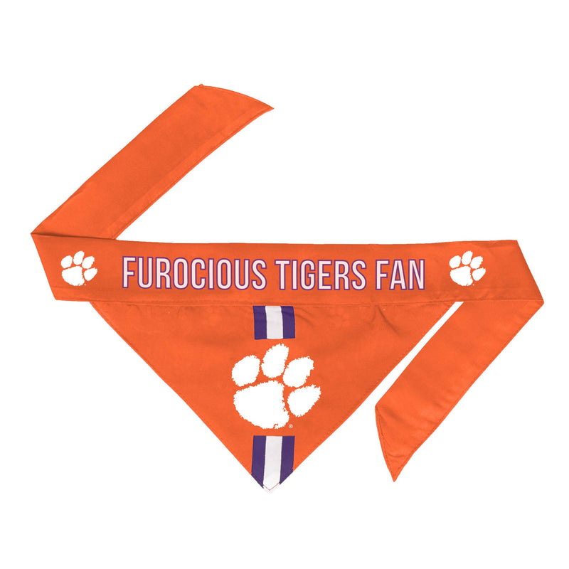 Clemson Tigers Reversible Bandana - 3 Red Rovers