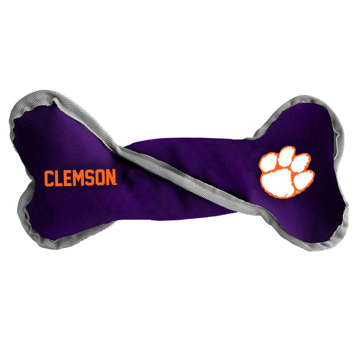 Clemson Tigers Tug Bone Toys - 3 Red Rovers