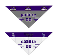 CO Rockies Home/Road Personalized Reversible Bandana - 3 Red Rovers