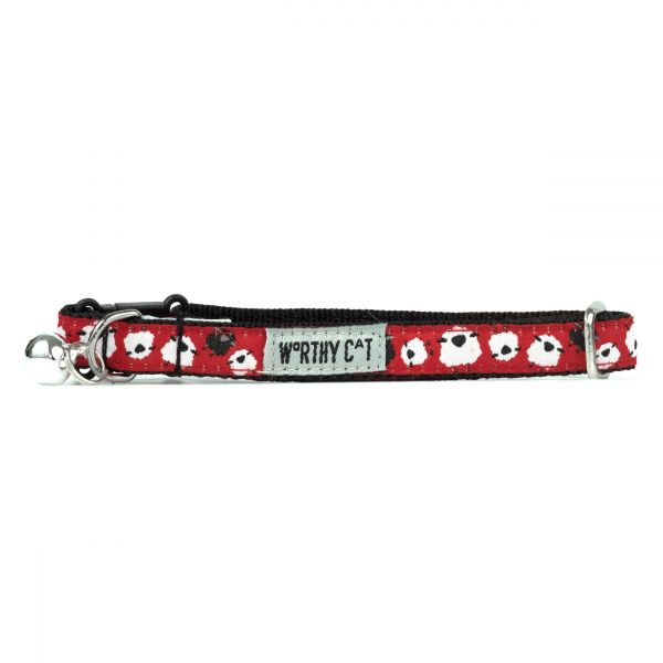 Counting Sheep Cat Collar - 3 Red Rovers