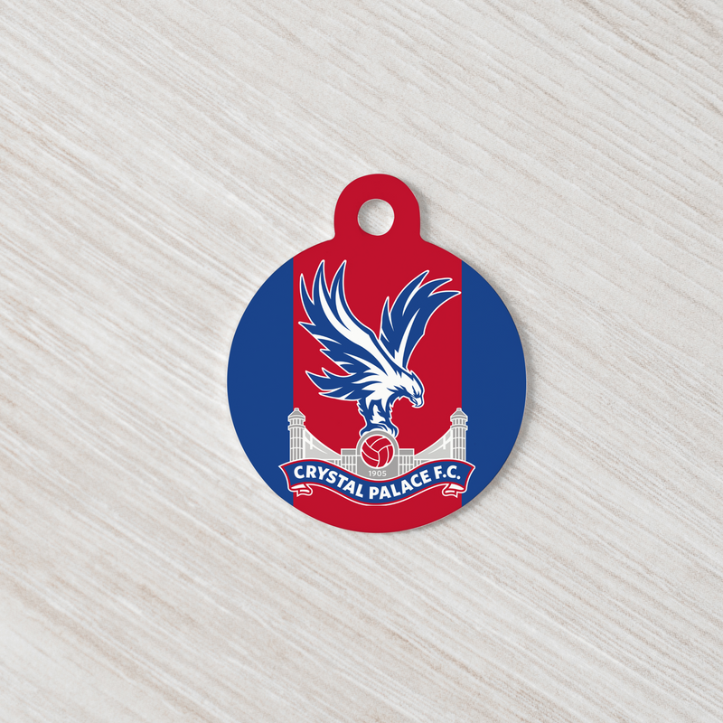 Crystal Palace FC Handmade Pet ID Tag - 3 Red Rovers