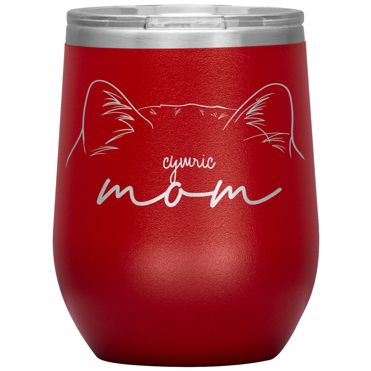 Cymric Cat Mom Wine Tumbler - 3 Red Rovers